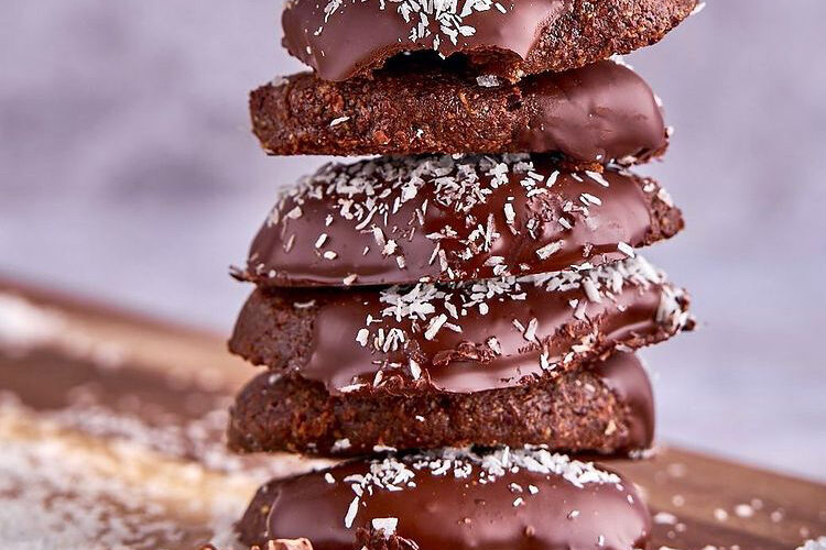 Coconut Cocoa Nib Cookies