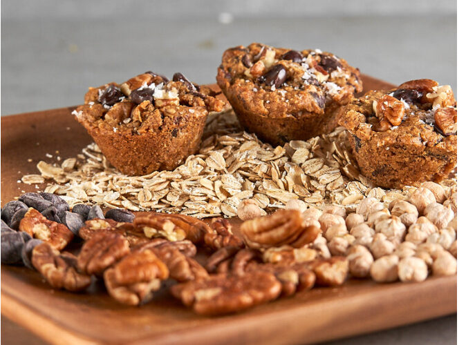 Chocolate Pecan Chickpea Cookies